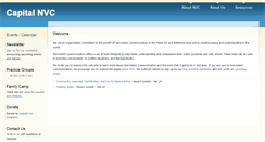 Desktop Screenshot of capitalnvc.org